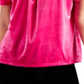 Charter Club Blusa de veludo feminina manga curta preta tamanho grande
