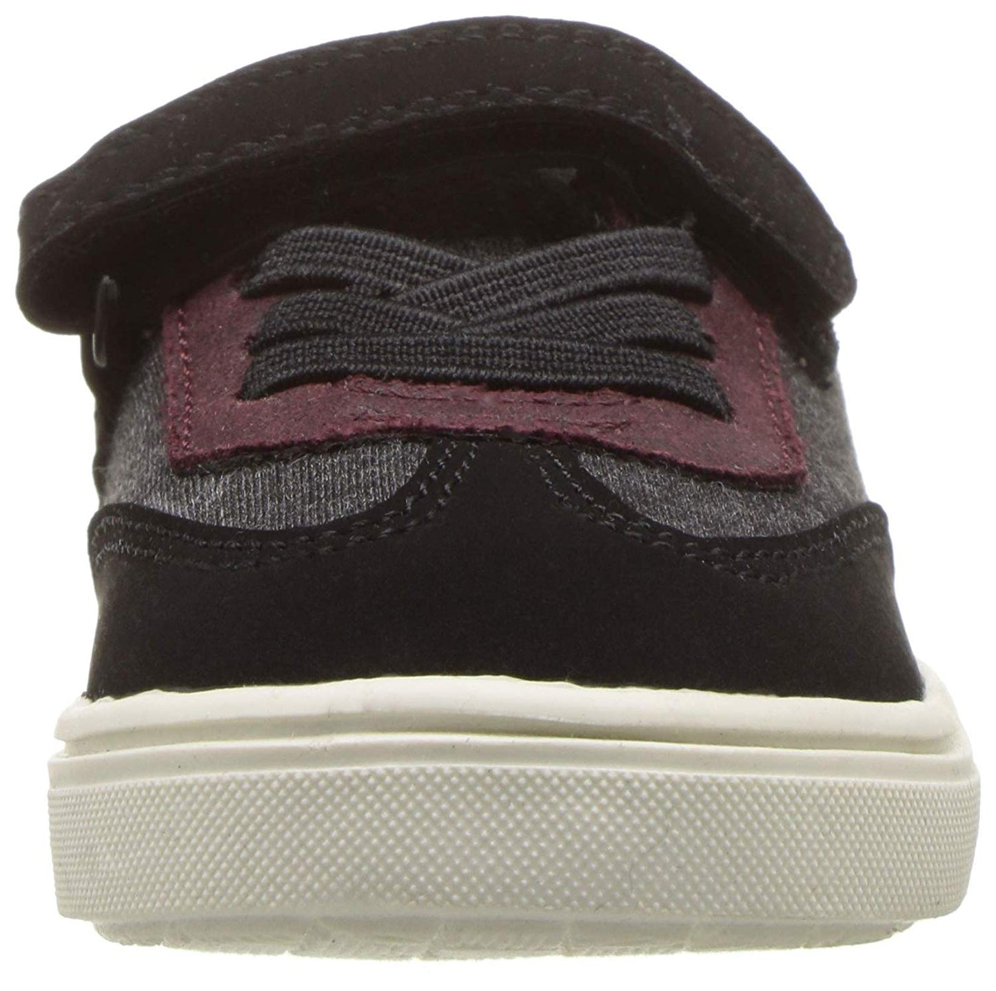 Tênis casual Carter's Kids Tash para meninos, preto, tamanho 11