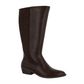 Botas de montaria femininas Easy Street Cortland Wide Calf, marrom, tamanho 6M