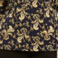 Camisa polo feminina Charter Club Plus Paisley estilo azul tamanho 2X