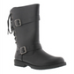 Botas Janice Lacey Diamond Girl Little &amp; Big Girl, pretas, tamanho 1 M