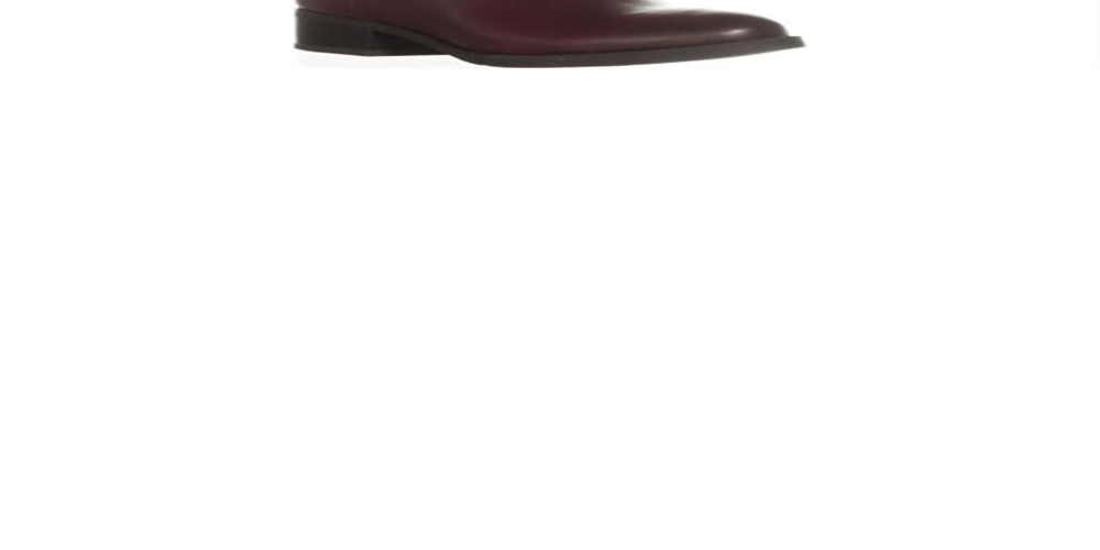 INC International Concepts Feminino Fawne Couro Biqueira Fechada Cinza Tamanho 10M