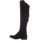 Botas femininas com zíper e bico redondo franzido no cano, estilo Style &amp; Co, cinza, tamanho 6 M