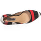 INC International Concepts Sapatos femininos clássicos de couro com bico fino - Preto, tamanho 9,5M