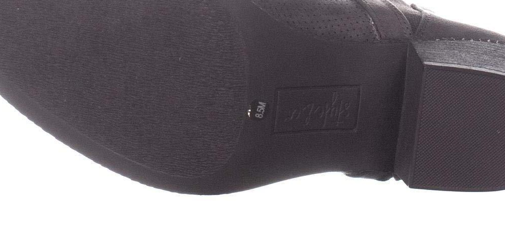 Estilo &amp; Co. Myrrah Faux Suede Feminino, bico fino, Shooties, cinza, tamanho 5 M