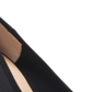 INC International Concepts Sapatos de malha listrados Khari femininos, pretos, tamanho 10 M