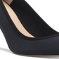 INC International Concepts Sapatos de malha listrados Khari femininos, pretos, tamanho 10 M
