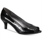 Karen Scott Mory Fabric Peep Toe Classic Scarpin Feminino Preto Tamanho 7M