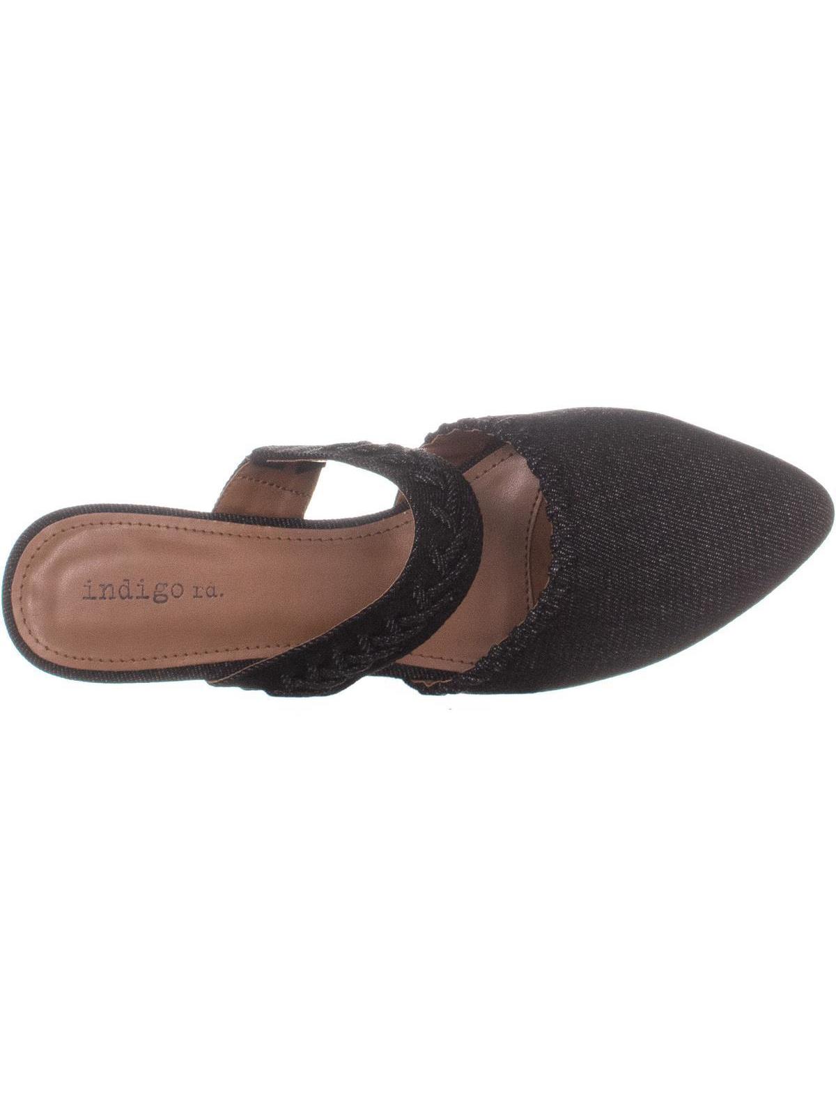 Mulas Gabela Slip-on Femininas Indigo Rd. Jeans Rosa Tamanho 7,5 M