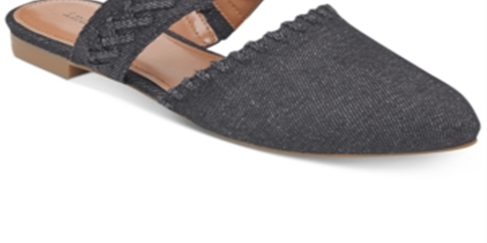 Mulas Gabela Slip-on Femininas Indigo Rd. Jeans Rosa Tamanho 7,5 M