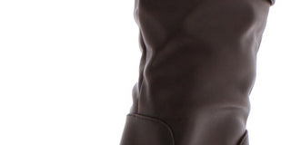 Botas femininas Esprit Oliana com bico fechado e cano médio, marrom, tamanho 9