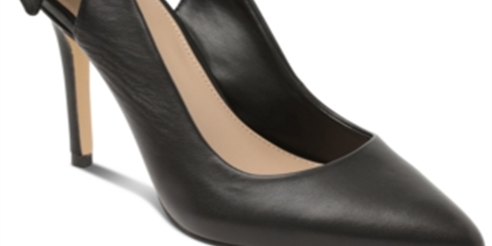 BCBGeneration Sapatos Slingback Femininos Pretos Tamanho 8,5 M