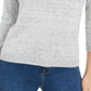 Suéter feminino Maison Jules com manchas cinza, tamanho XX-G
