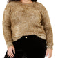 Suéter Dehlia Plus Size Feminino Rachel Roy Amarelo Tamanho 2X