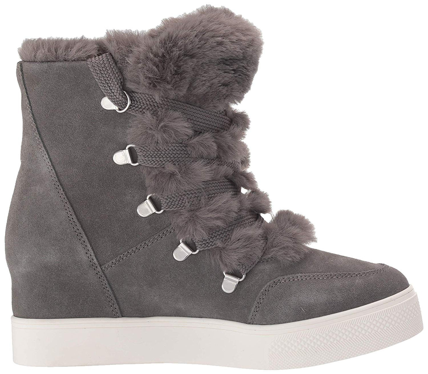 Tênis Wharton Steve Madden Feminino Cinza Tamanho 8 M