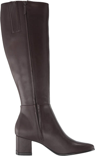 Calvin Klein Freeda Wide Calf Marrom Feminino Tamanho 7,5M