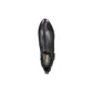 Botas de cano curto Anne Klein Abilene com bico fino e salto plataforma, pretas, tamanho 11 M