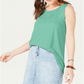 Regata feminina estilo swing fit verde tamanho pequeno