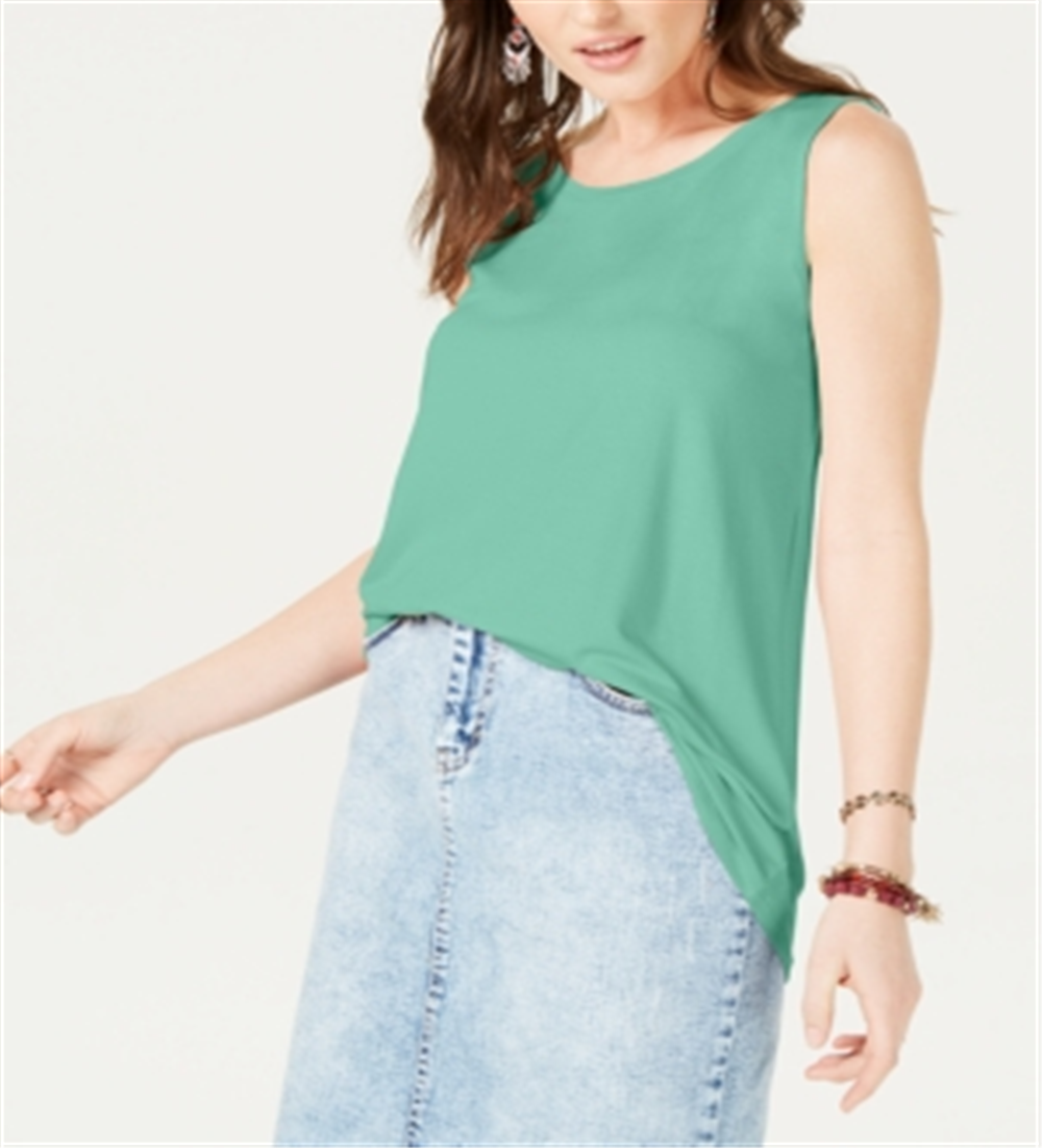 Regata feminina estilo swing fit verde tamanho pequeno