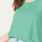 Regata feminina estilo swing fit verde tamanho pequeno