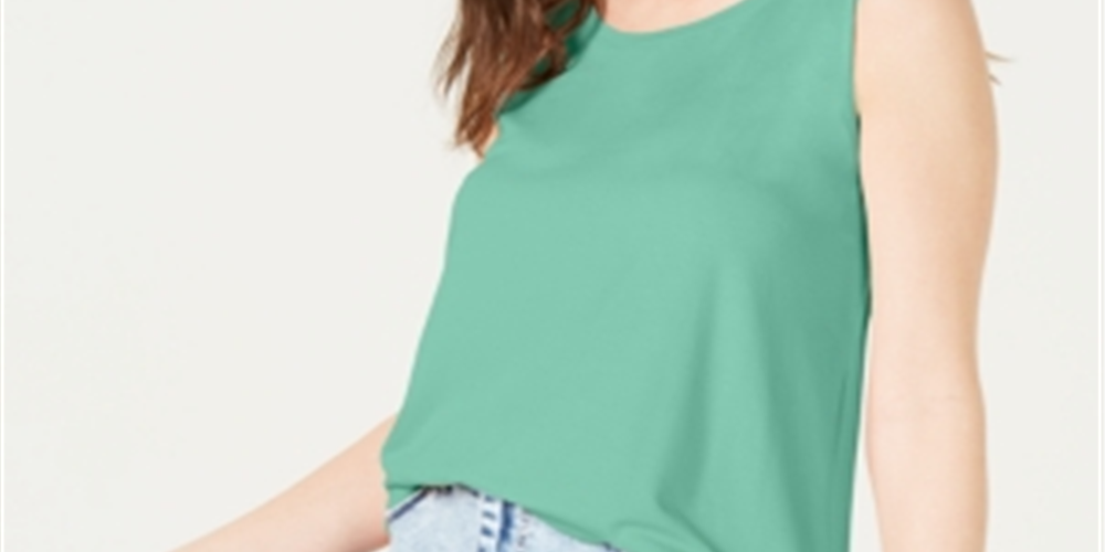 Regata feminina estilo swing fit verde tamanho pequeno