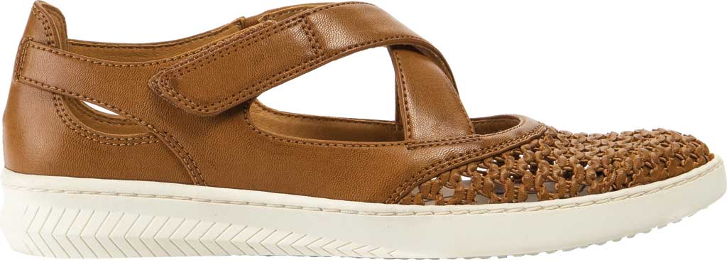Mary Janes Yesica Woven Caramel Yesica para mulheres da BareTraps, marrom, tamanho 9 M