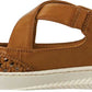 Mary Janes Yesica Woven Caramel Yesica para mulheres da BareTraps, marrom, tamanho 9 M