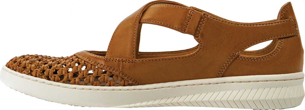 Mary Janes Yesica Woven Caramel Yesica para mulheres da BareTraps, marrom, tamanho 9 M