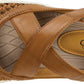 Mary Janes Yesica Woven Caramel Yesica para mulheres da BareTraps, marrom, tamanho 9 M