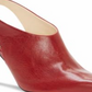 Vince Camuto Amnedra Lizard Scarpin Bico Fino SlingBack D-orsay Feminino Vermelho Tamanho -11 M