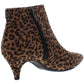 Botas femininas Kirby Cheetah Print Circus By Sam Edelman, marrom, tamanho 5 M