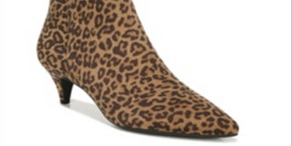 Botas femininas Kirby Cheetah Print Circus By Sam Edelman, marrom, tamanho 5 M