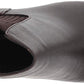 Botas femininas Kenneth Cole Justin Leather com bico amendoado e cano curto, tamanho 7,5 M