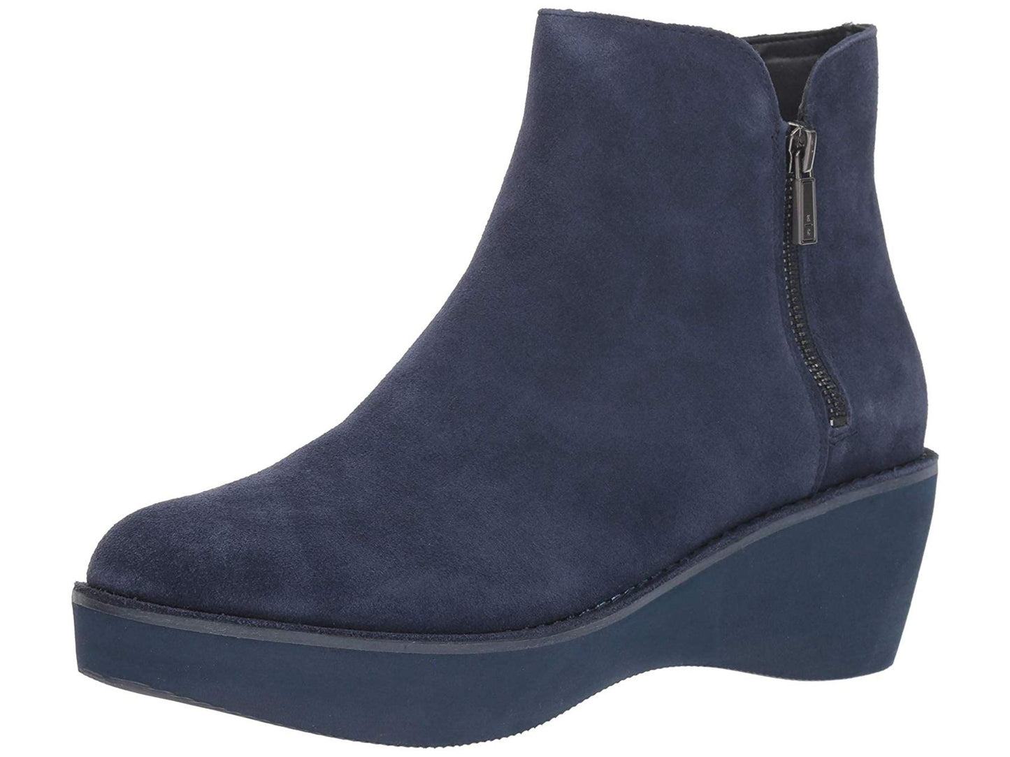 Botas femininas Kenneth Cole Reaction Prime Leather, tamanho 6 M, azul