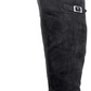 Botas de montaria femininas American Rag Adarra Wide Calf pretas tamanho 5,5 M