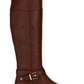 Botas de montaria Kenneth Cole Reaction Wind femininas, marrom, tamanho 5 M