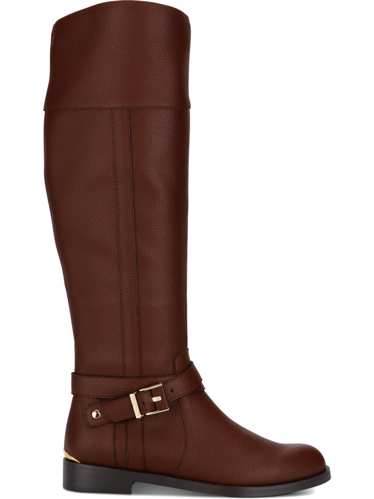 Botas de montaria Kenneth Cole Reaction Wind femininas, marrom, tamanho 5 M