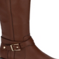 Botas de montaria Kenneth Cole Reaction Wind femininas, marrom, tamanho 5 M