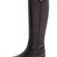 Botas de montaria altas femininas INC International Concepts Fawne Leather, cinza, tamanho 6,5 M