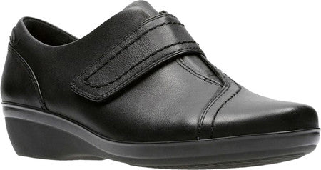 Clarks Everlay Dixey Monkstrap Shootie Feminino Preto Tamanho 8 M
