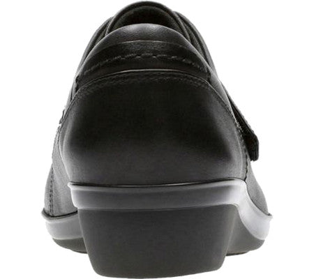 Clarks Everlay Dixey Monkstrap Shootie Feminino Preto Tamanho 8 M