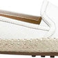 Sapatos Espadrille Aerosoles Alpargatas Let's Drive Femininos Brancos Tamanho 6,5 M
