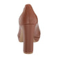 Calvin Klein Russet Premda Nappa Heels Feminino - Marrom Tamanho 8 M