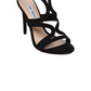 Steve Madden Sidney Leather Sapatos Casuais Femininos Abertos na Ponta Pretos Tamanho 8 M
