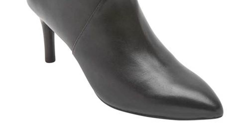Bota Rockport Total Motion Ariahnna Plain Preta Feminina Tamanho 7,5 W