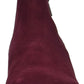 Botas femininas Kenneth Cole Reaction Prime com bico fechado e cano curto, cor vinho, tamanho 5,5 M