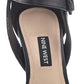 Sapato Tereza de couro feminino Nine West, preto, tamanho 8 M