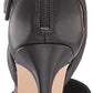 Sapato Tereza de couro feminino Nine West, preto, tamanho 8 M
