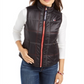 Colete esportivo acolchoado feminino Tommy Hilfiger, preto, tamanho G