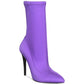 Botas femininas Call It Spring Hailassi bico fino cano médio roxas tamanho 8M